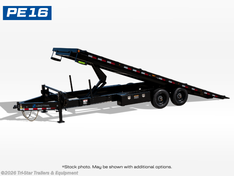 2026 Load Trail PE 102" x 26' Tandem Pintle Hook Equipment Tilt Deck