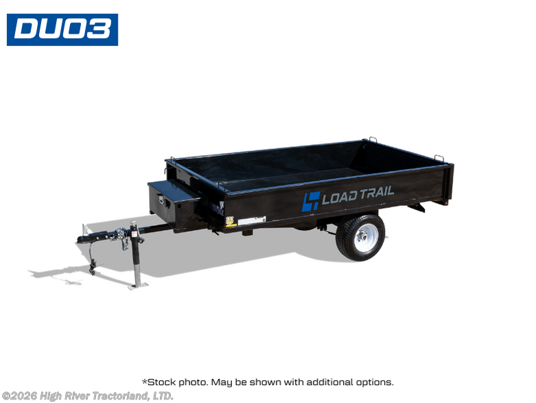 2026 Load Trail DU 60" x 08' Single Axle Urban Dump Trailer