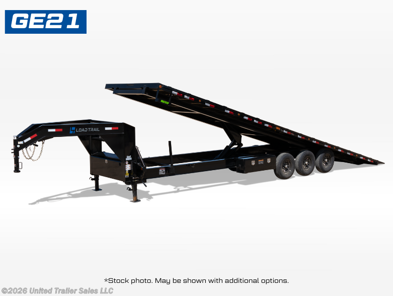2026 Load Trail GE 102" x 30' Triple Gooseneck Equipment Tilt Deck Tr