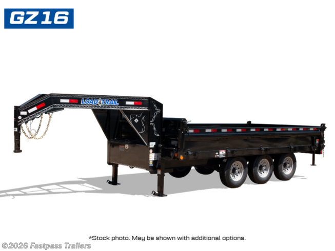 2026 Load Trail GZ 96" x 16' Tandem Axle Gooseneck Deck Over Dump Tra 2026 Load Trail GZ 96" x 16' Tandem Axle Gooseneck Deck Over Dump Tra