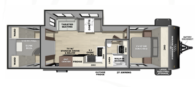 New 2027 Forest River Vibe 2900KB available in Brockway, Pennsylvania