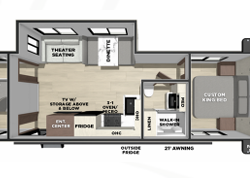 New 2027 Forest River Vibe 2900KB available in Brockway, Pennsylvania