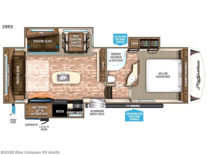 Used 2017 Grand Design Reflection 29RS available in Buda, Texas