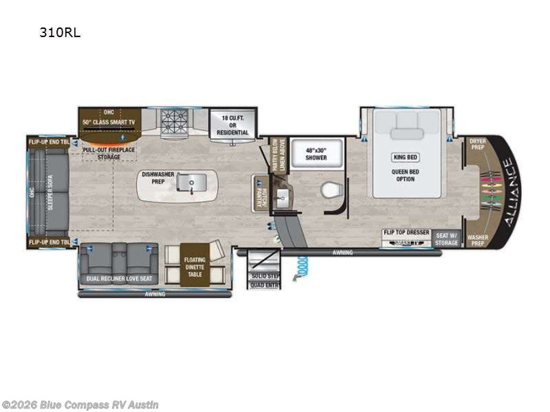 Used 2022 Alliance RV Paradigm 310RL available in Buda, Texas