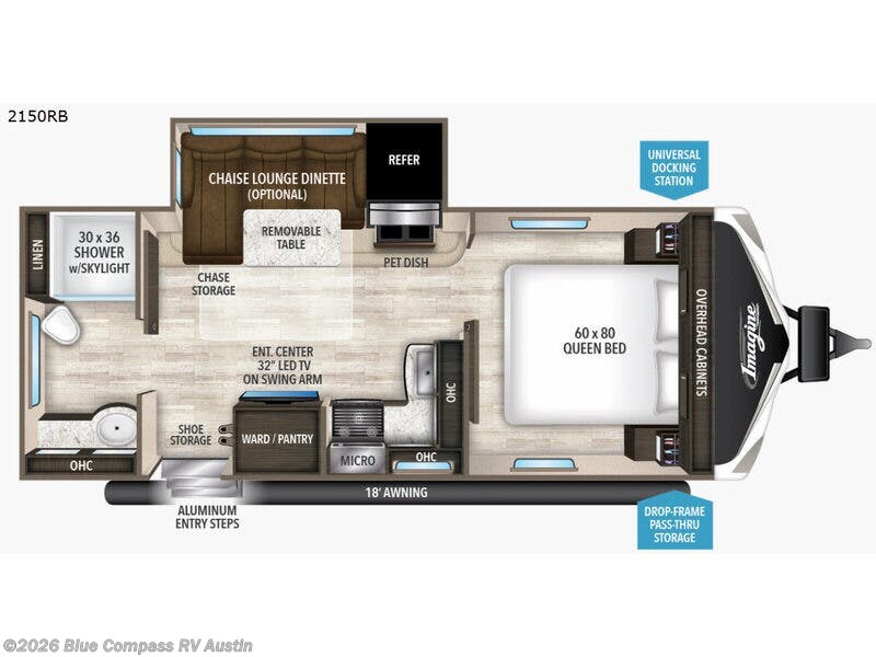 Used 2017 Grand Design Imagine 2150RB available in Buda, Texas
