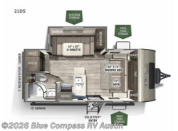 Used 2021 Forest River Flagstaff Micro Lite 21DS available in Buda, Texas