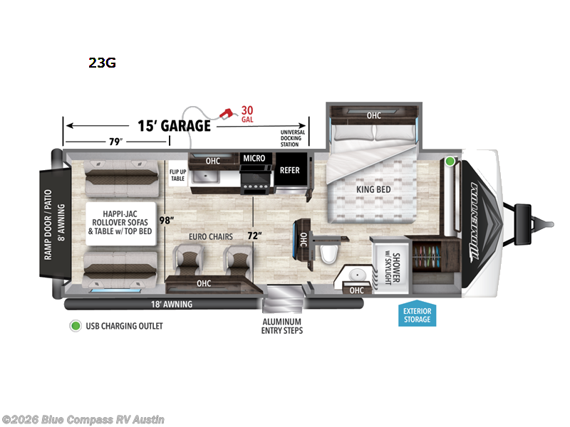 Used 2022 Grand Design Momentum G-Class 23G available in Buda, Texas
