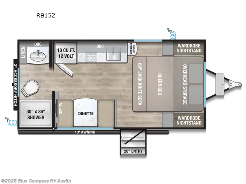 New 2027 Alliance RV Delta Solo RB152 available in Buda, Texas