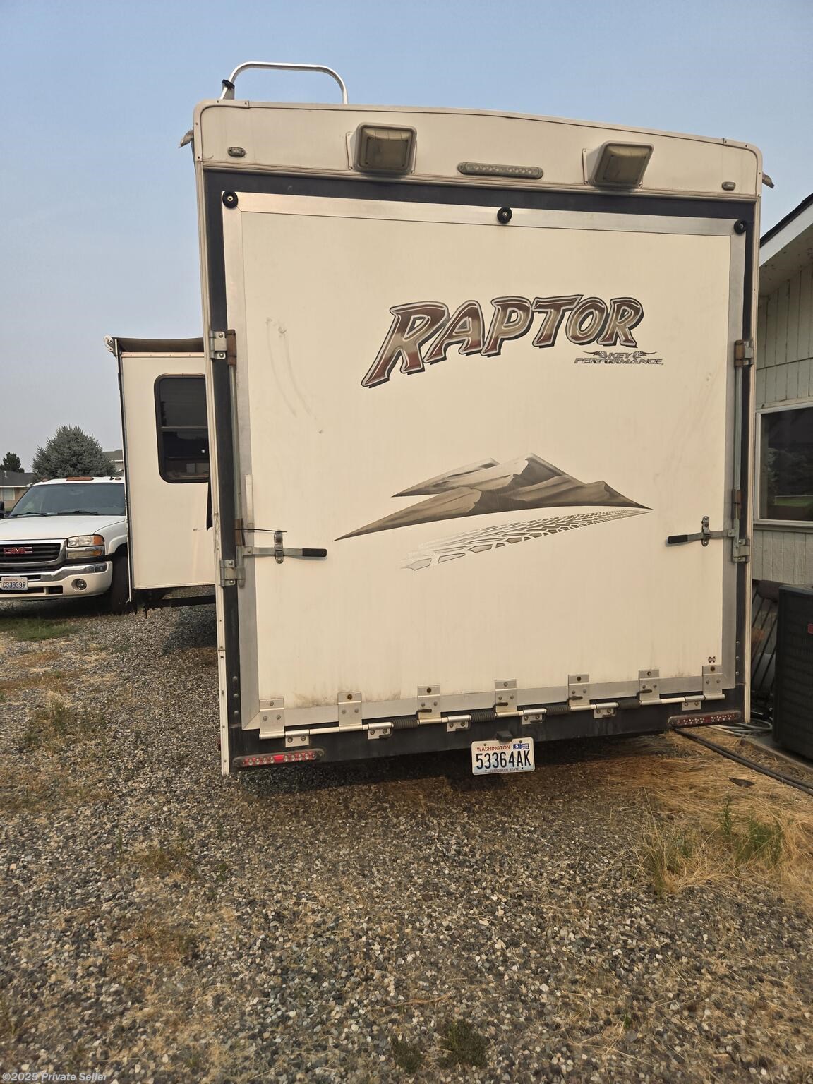 Used 2010 Keystone Raptor  available in Burbank, Washington