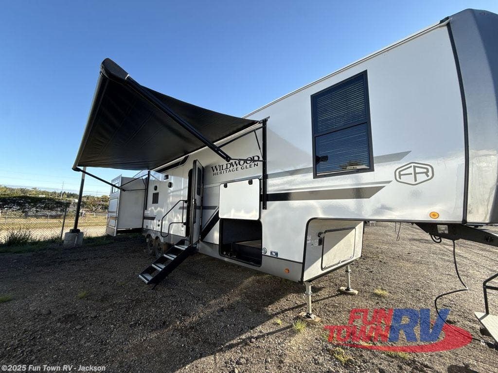 New 2026 Forest River Wildwood Heritage Glen 356QB available in Jackson, Mississippi