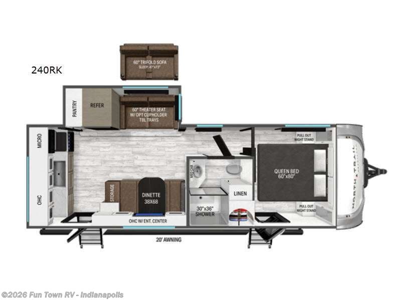 New 2026 Heartland North Trail 240RK available in Edinburgh, Indiana