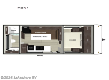 New 2026 Forest River Wildwood FSX 233RBLE available in Muskegon, Michigan