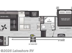 New 2026 Keystone Cougar 320RDS available in Muskegon, Michigan