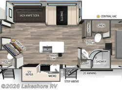 New 2026 Forest River Cherokee Alpha Wolf 33BH available in Muskegon, Michigan