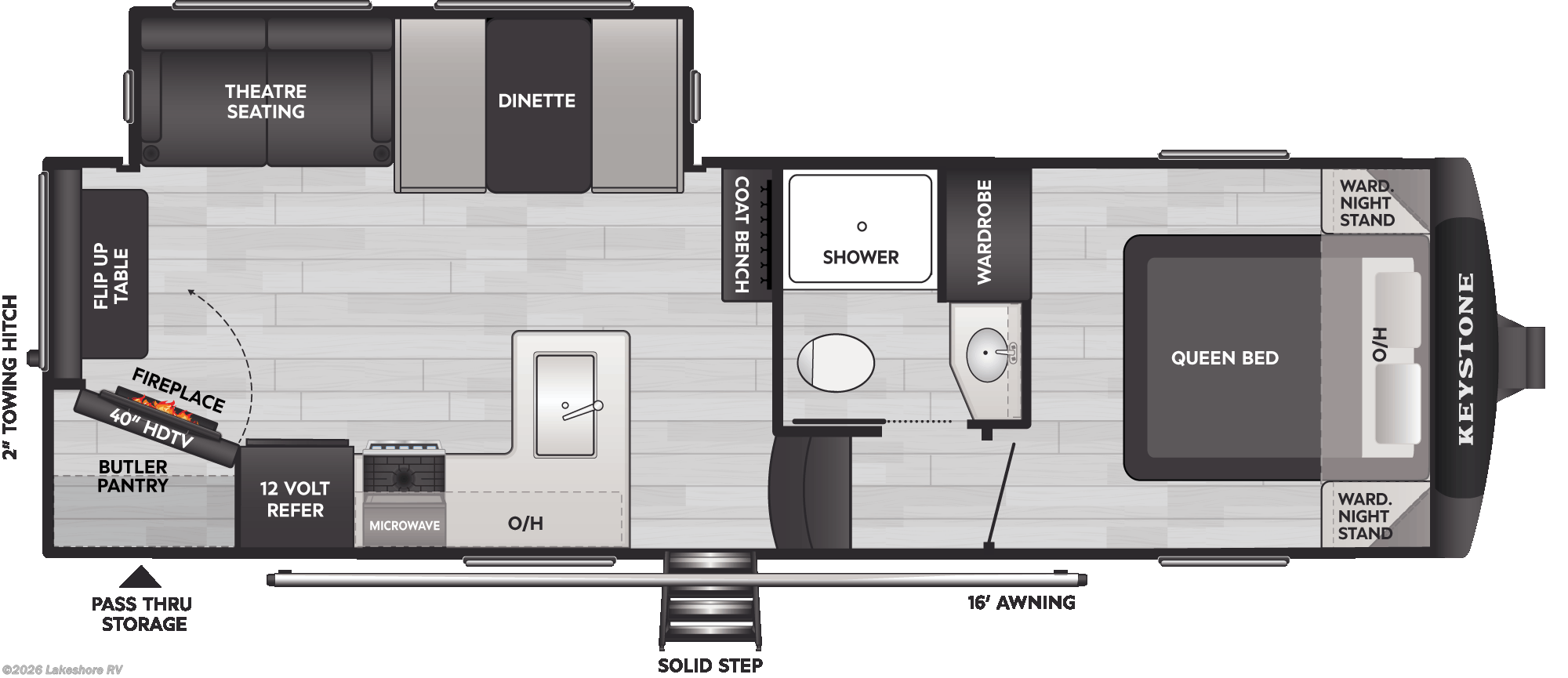New 2026 Keystone Cougar Sport 2400RE available in Muskegon, Michigan