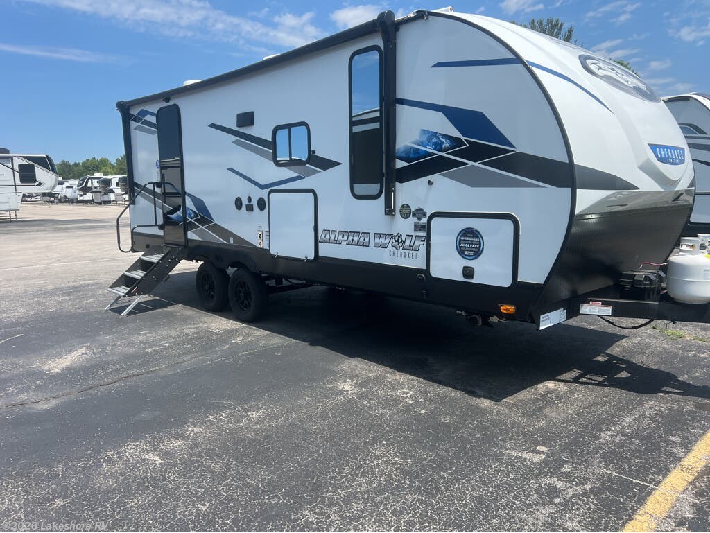 Used 2024 Forest River Cherokee Alpha Wolf 22SW-L available in Muskegon, Michigan