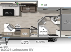 New 2026 Forest River Cherokee Grey Wolf 29TE available in Muskegon, Michigan