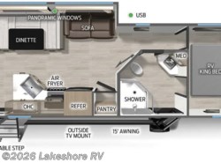 New 2026 Forest River Cherokee Grey Wolf 29TE available in Muskegon, Michigan
