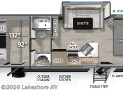 New 2026 Forest River Cherokee Grey Wolf 27RR available in Muskegon, Michigan