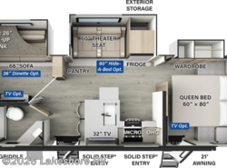 New 2025 Forest River Flagstaff Super Lite 26BHW available in Muskegon, Michigan