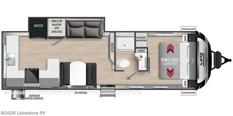 New 2024 Cruiser RV MPG 2920RK available in Muskegon, Michigan