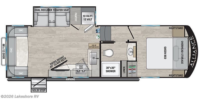 New 2023 Alliance RV Avenue All-Access Series 26RD available in Muskegon, Michigan