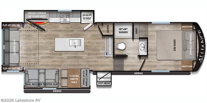 New 2026 Alliance RV Avenue All-Access Series 29RL available in Muskegon, Michigan