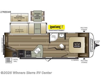 Used 2018 Keystone Cougar Half-Ton Series 27RESWE available in Colfax, California