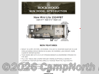 New 2026 Forest River Rockwood Mini Lite 2524FBT available in Schoolcraft, Michigan