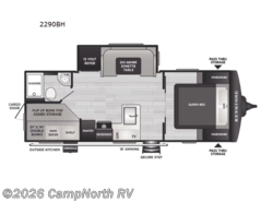 New 2026 Keystone Bullet Crossfire 2290BH available in Schoolcraft, Michigan