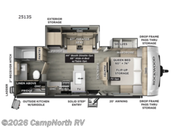 New 2026 Forest River Rockwood Mini Lite 2513S available in Schoolcraft, Michigan
