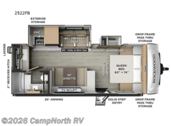 New 2027 Forest River Rockwood Mini Lite 2522FB available in Schoolcraft, Michigan