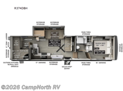 New 2027 Forest River Rockwood Signature R374DBH available in Schoolcraft, Michigan