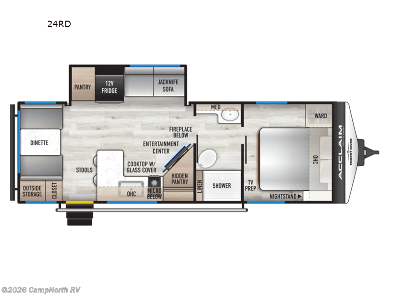 New 2027 East to West Acclaim 24RD available in Schoolcraft, Michigan