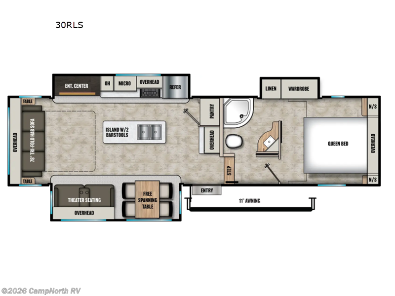 New 2027 Coachmen Chaparral Lite 30RLS available in Schoolcraft, Michigan