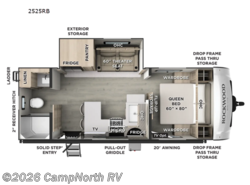 New 2027 Forest River Rockwood Mini Lite 2525RB available in Schoolcraft, Michigan