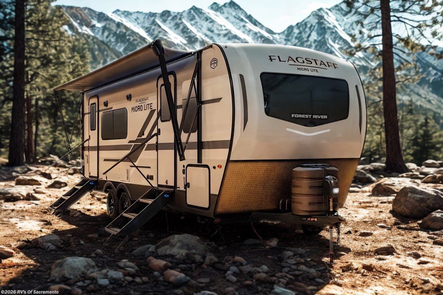 New 2026 Forest River Flagstaff Micro Lite 25SRK available in Elk Grove, California
