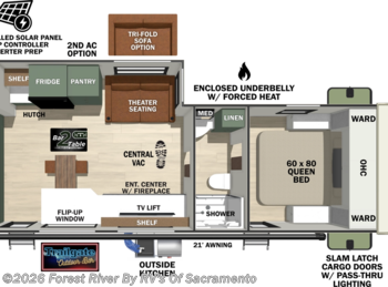 New 2026 Forest River No Boundaries NB20.6 available in Sacramento, California