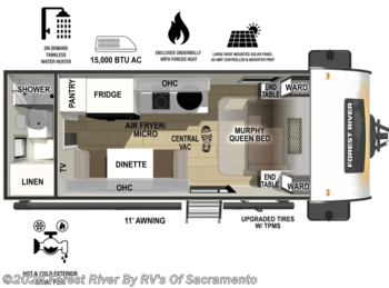 New 2027 Forest River R-Pod RP-192 available in Sacramento, California