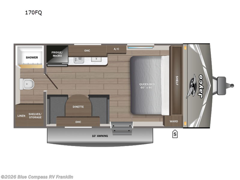 New 2027 Jayco Jay Flight 170FQ available in Franklin, Kentucky