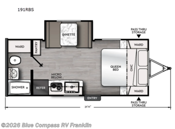 Used 2024 Coachmen Apex Nano 191RBS available in Franklin, Kentucky