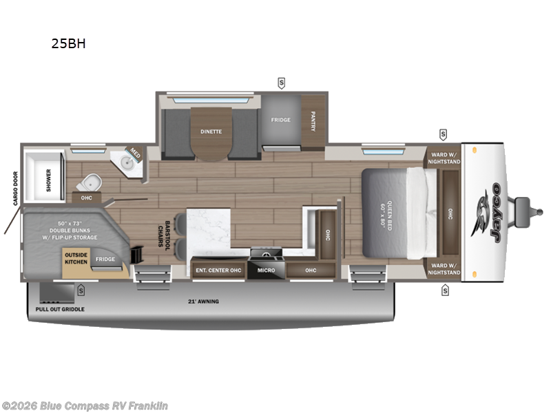 New 2027 Jayco Jay Feather 25BH available in Franklin, Kentucky