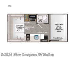 New 2026 Thor Motor Coach Four Winds 19Z Chevy available in Mcbee, South Carolina