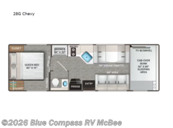 New 2026 Thor Motor Coach Four Winds 28G Chevy available in Mcbee, South Carolina
