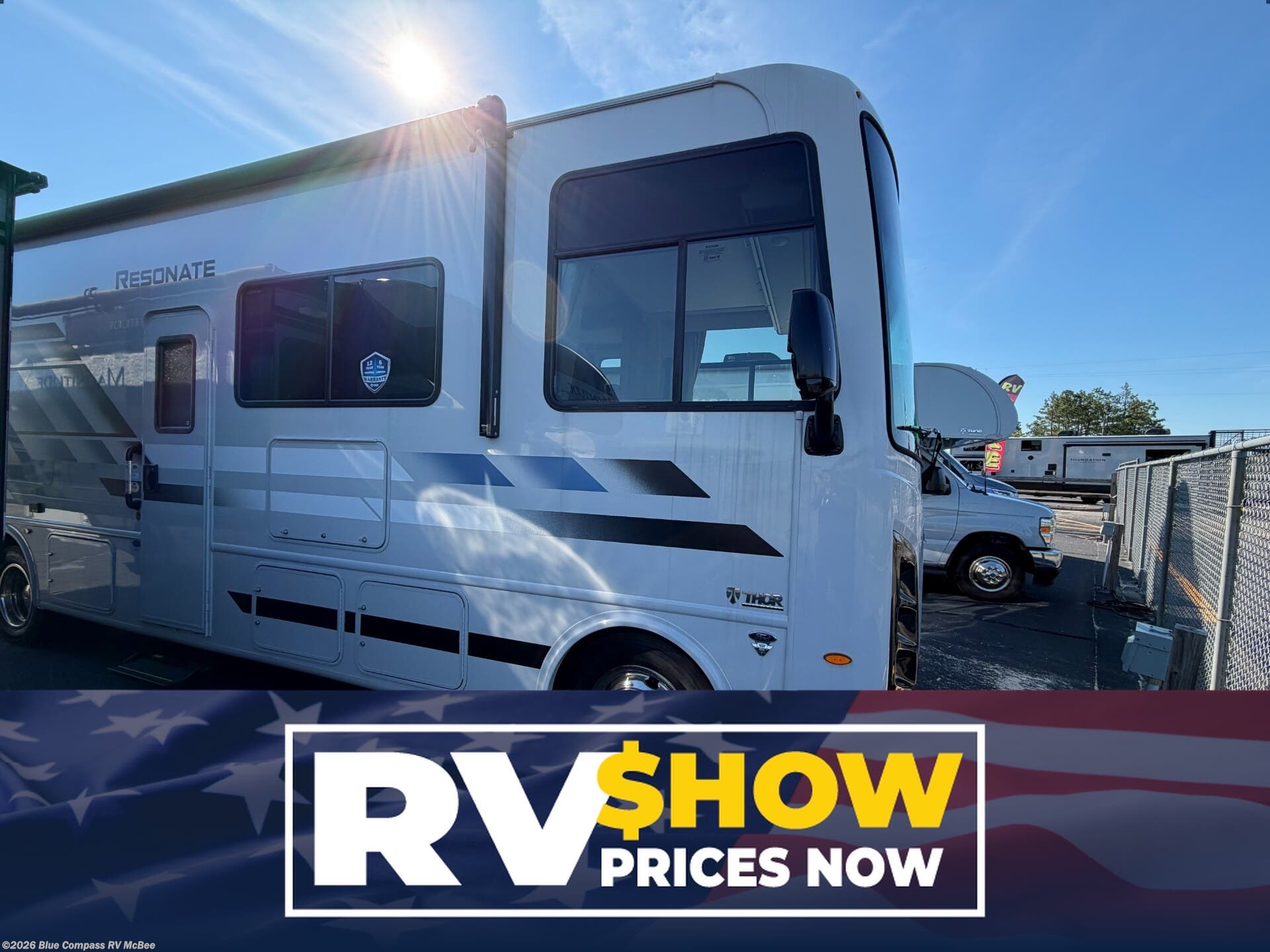New 2026 Thor Motor Coach Resonate 30C available in Mcbee, South Carolina