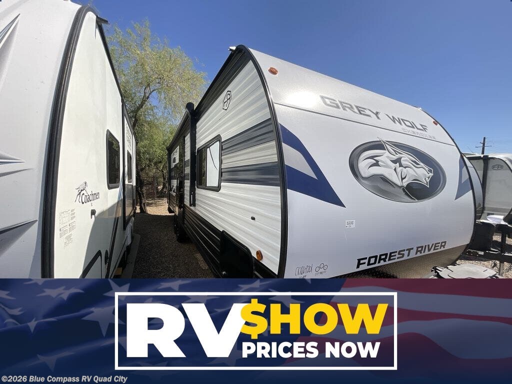 New 2027 Forest River Cherokee Grey Wolf 26KF available in Walcott, Iowa