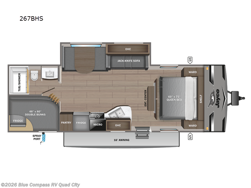 Used 2023 Jayco Jay Flight 267BHS available in Walcott, Iowa