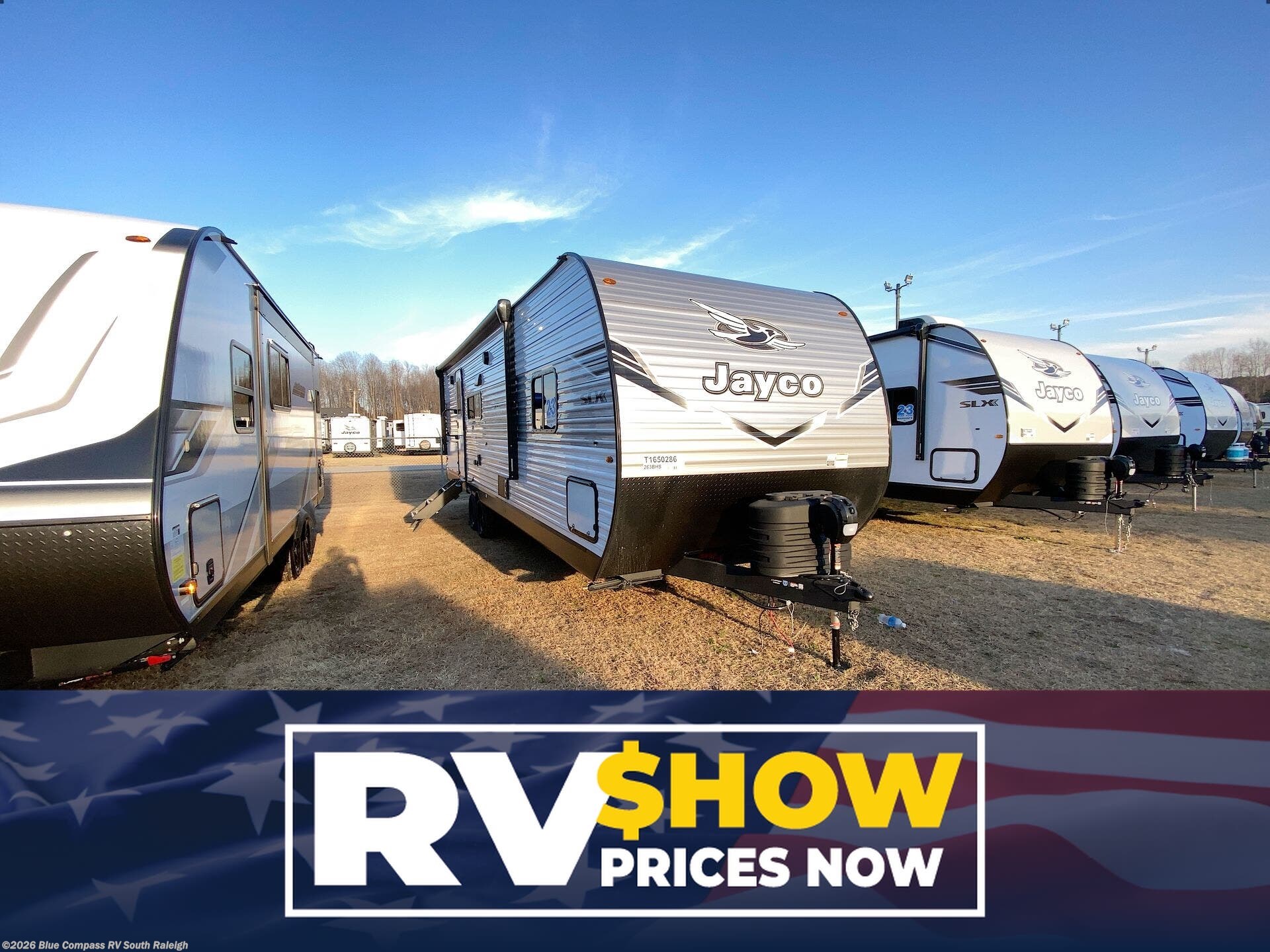 New 2026 Jayco Jay Flight SLX 263BHS available in Benson, North Carolina
