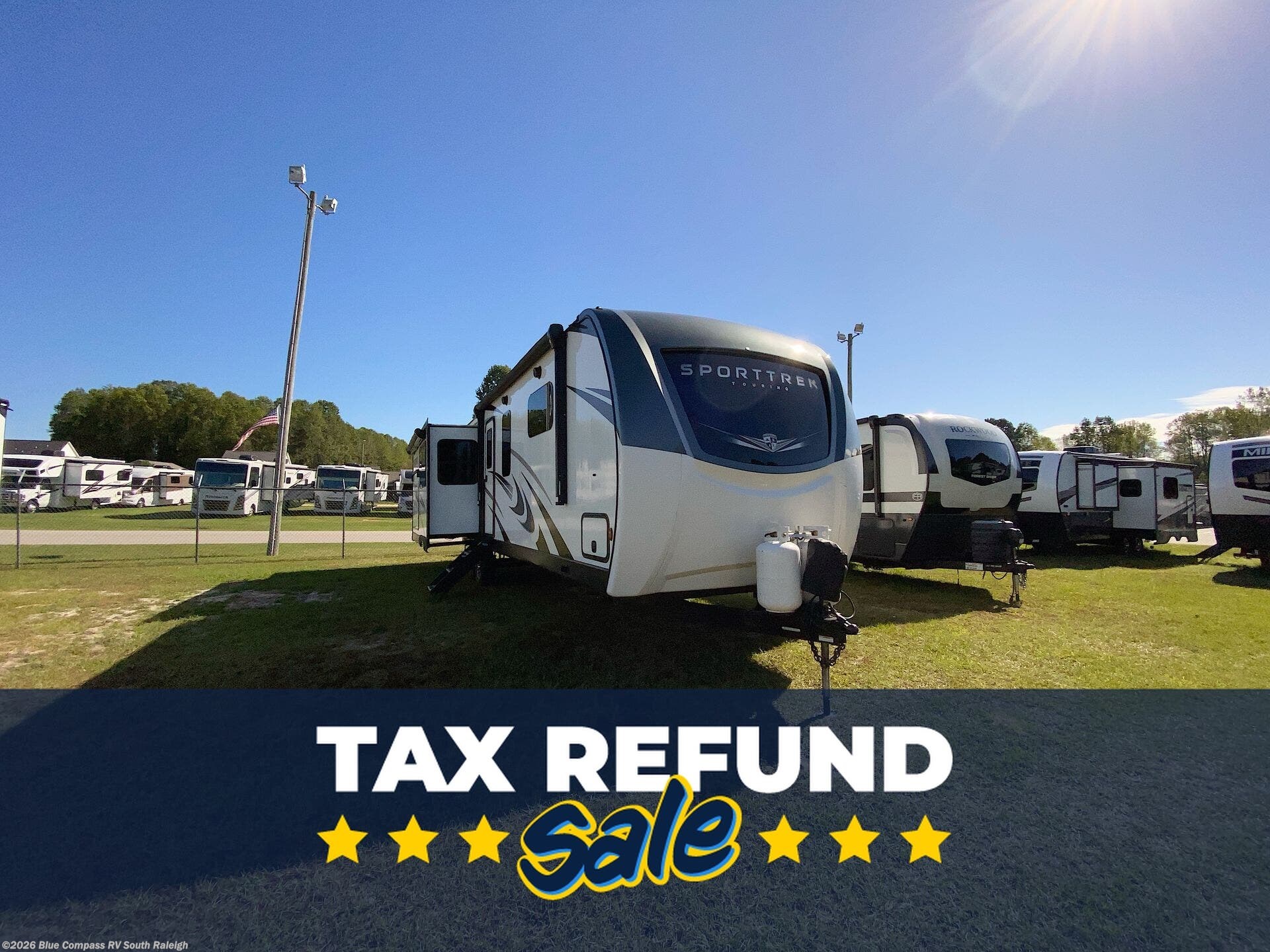 Used 2023 Venture RV SportTrek Touring Edition 343VIK available in Benson, North Carolina