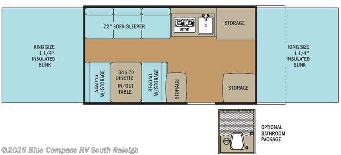 Used 2014 Coachmen Viking Camping Trailers 2405ST available in Benson, North Carolina